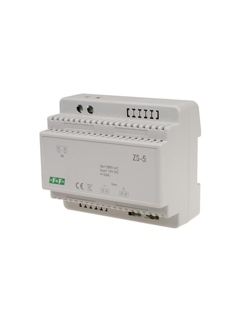 Zasilacz stabilizowany 15V DC 0,8A ZS-5 F&F