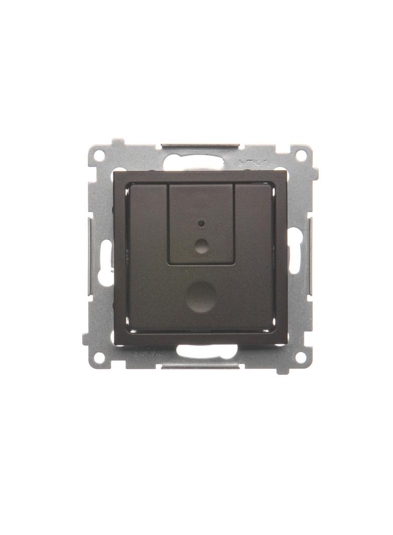 Simon 54 Ściemniacz dwuprzyciskowy 40–500 W (300 VA) brąz mat D75310.01/46 KONTAKT