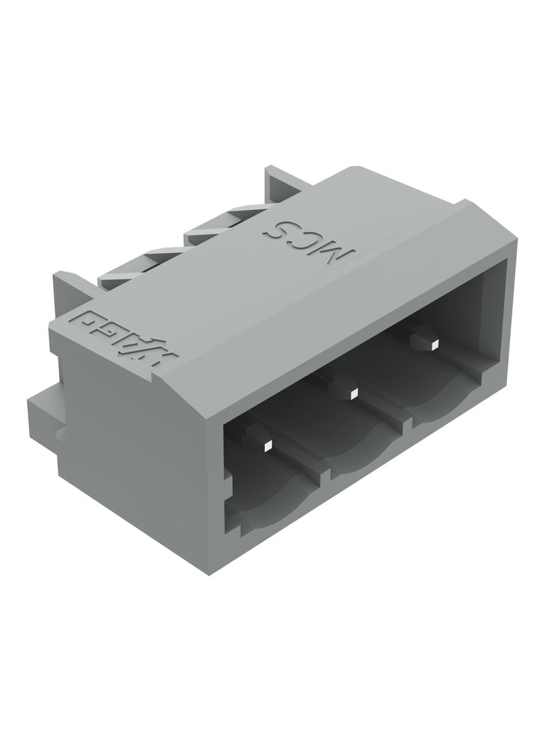 MCS-MIDI Classic wtyk 3-bieg. czarny raster 5 mm /200szt./ WAGO