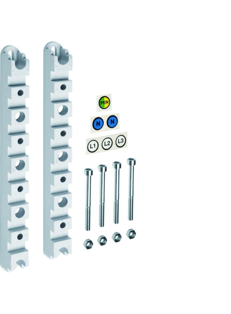 univers N HC uchwyt szyn zbiorczych UST4 1600A dla Cu 2x 40x10 4-biegunowy UST447 HAGER