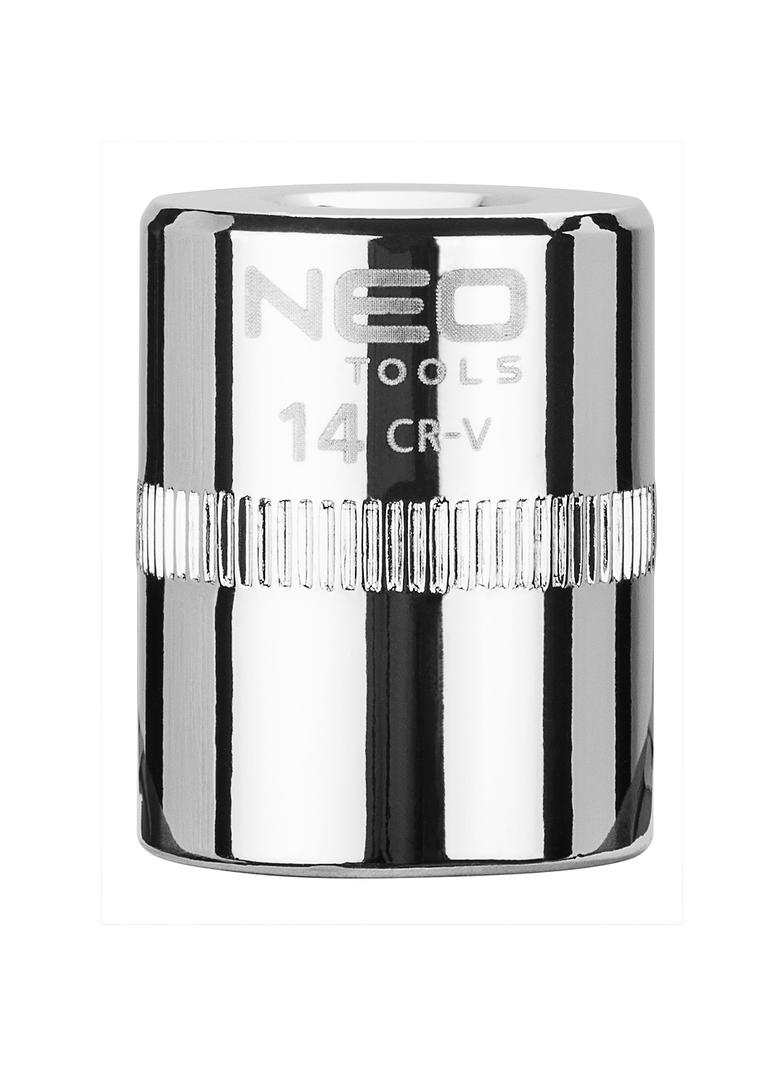 Nasadka sześciokątna 1/4", 14 mm, superlock