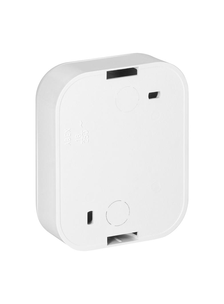 Gniazdo podwójne natynkowe 2x2p+Z 16A, 250V, FAN, biały