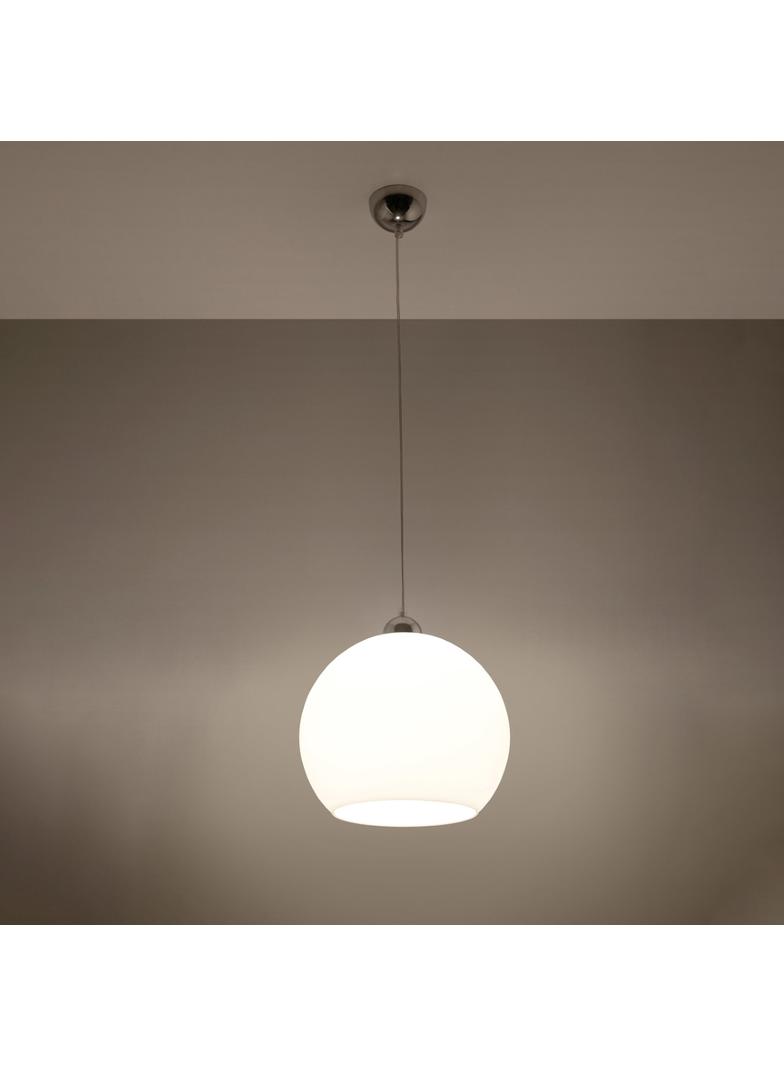 Lampa wisząca BALL biała