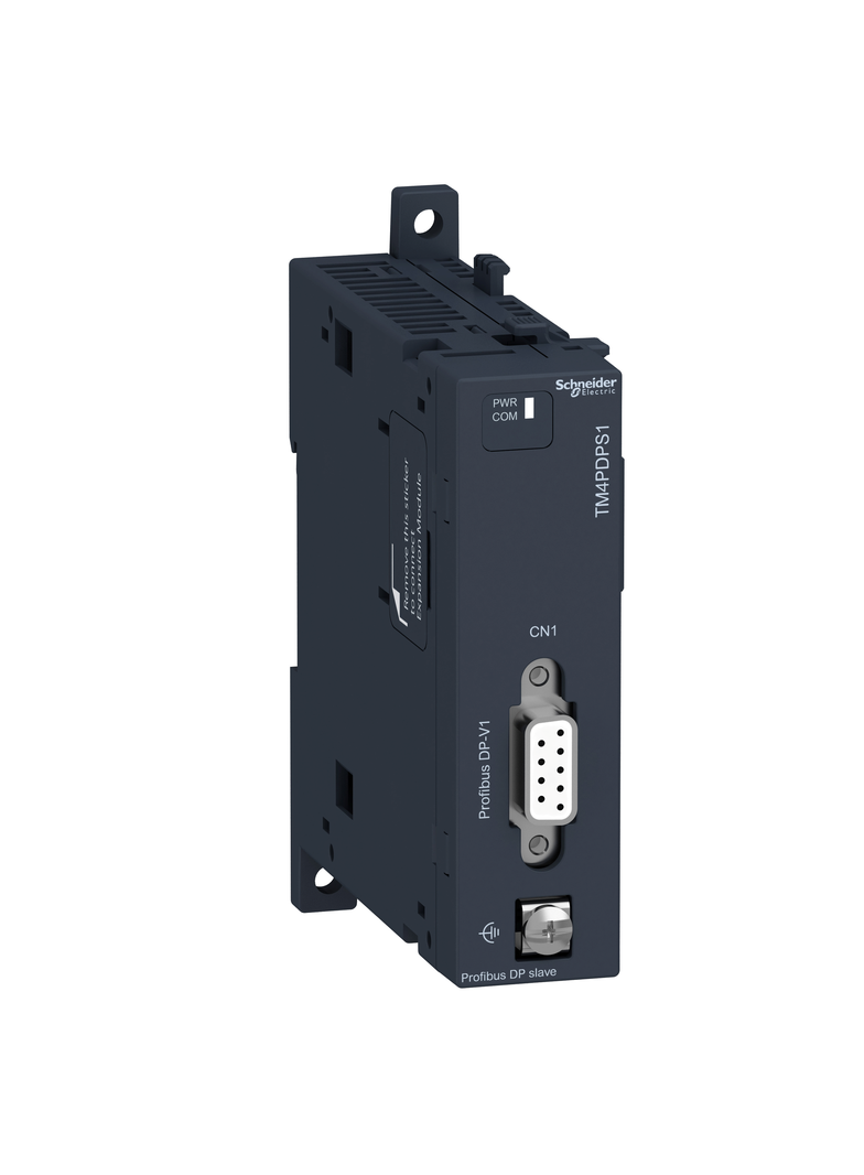 Modicon TM4, moduł komunikacyjny, Slave Profibus DP, złacze SUB D 9 pin