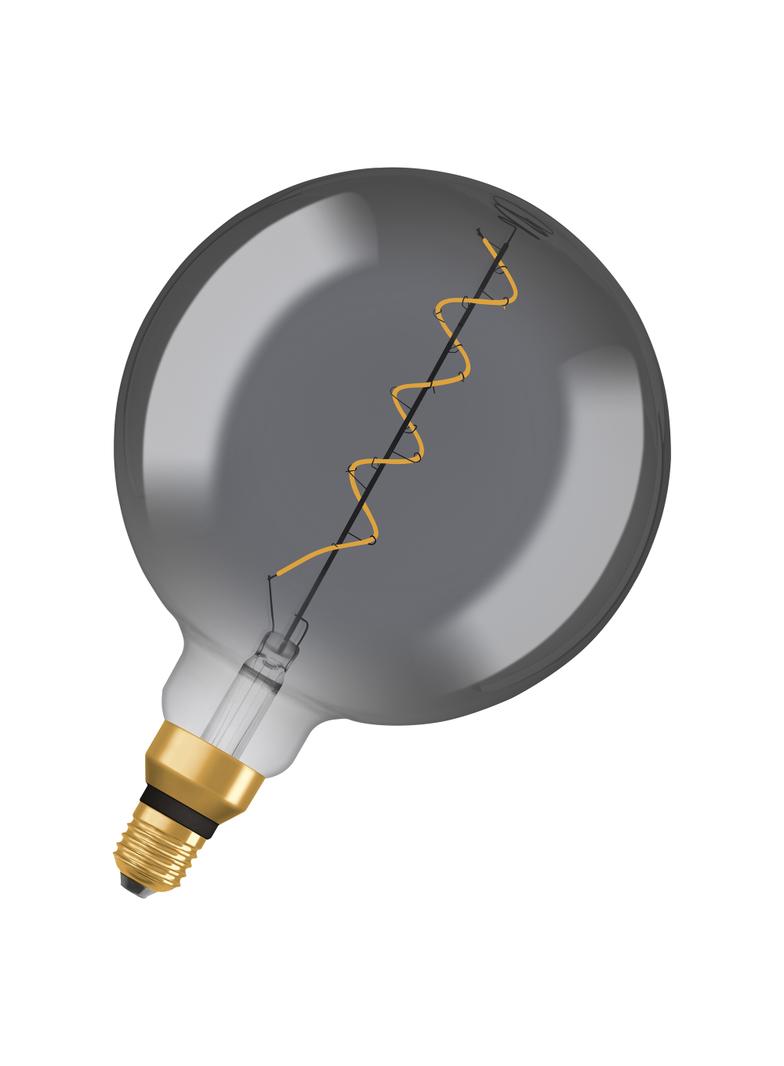 Żarówka LED Vintage 1906 LED CL GLOBE200 FIL SMOKE 12 non-dim 5W/818 E27 4058075269927 LEDVANCE