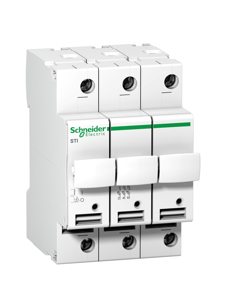 Podstawa bezpiecznikowa Acti9 STI-8,5x31,5-3 3P 8,5x31,5mm A9N15655 Schneider