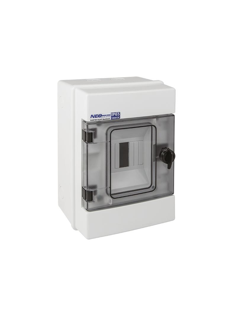 Rozdzielnica hermetyczna natynkowa 1x4 IP65 500VAC/1000VDC RH-36.04 OPATÓWEK