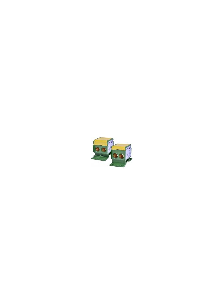 Blok rozdzielczy 192A (2x4-70mm2)/2x4-70mm2) żółto-zielony EDBM-4/PE 001102415 ETI