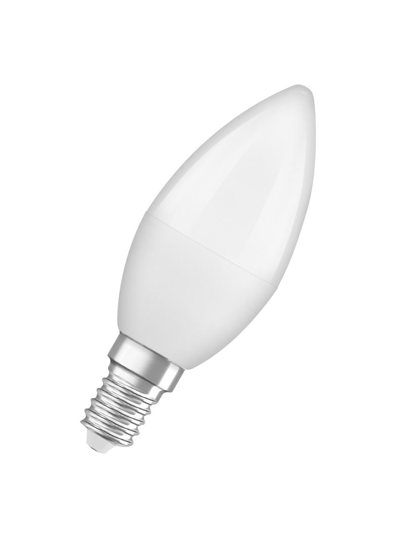 Żarówka LED x2 B37 Świeczka E14 4.9W = 40W 470lm 4000K Neutralna 200° VALUE CLASSIC Osram