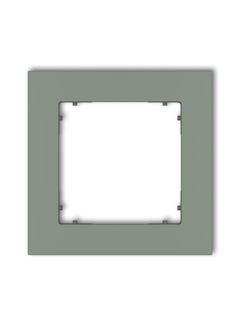 MINI Ramka uniwersalna pojedyncza kwadratowa z tworzywa szałwiowy