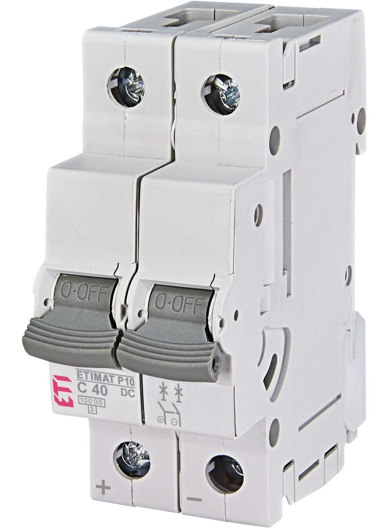 Wyłącznik nadprądowy DCMAT P10-DC 2P C40A 264021100 ETI