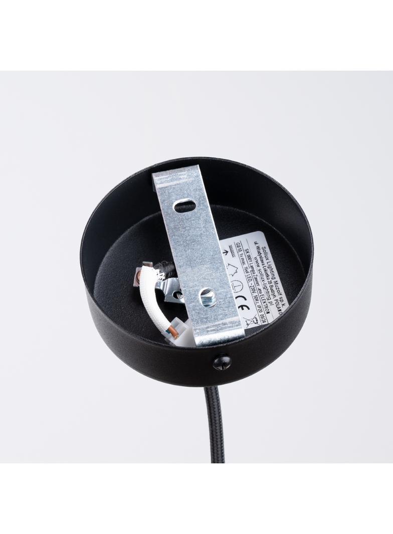 Lampa wisząca ELECTRA czarna beton