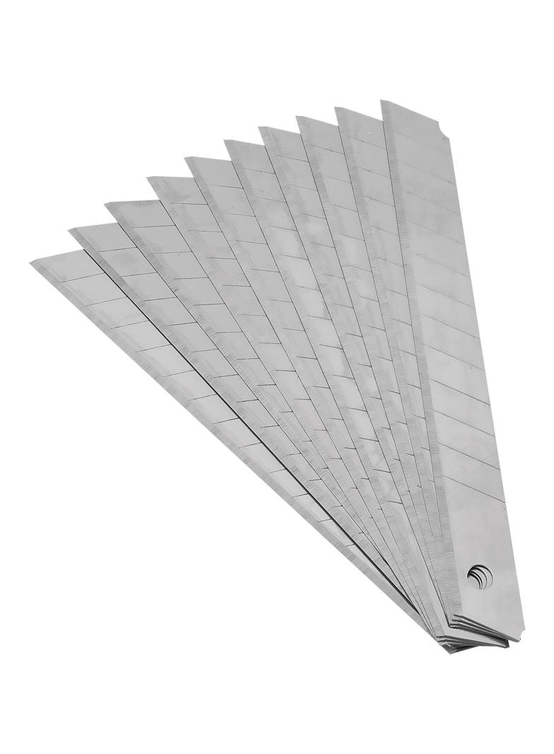 Noże z ostrzem łamanym + ostrza, zestaw 26 sztuk