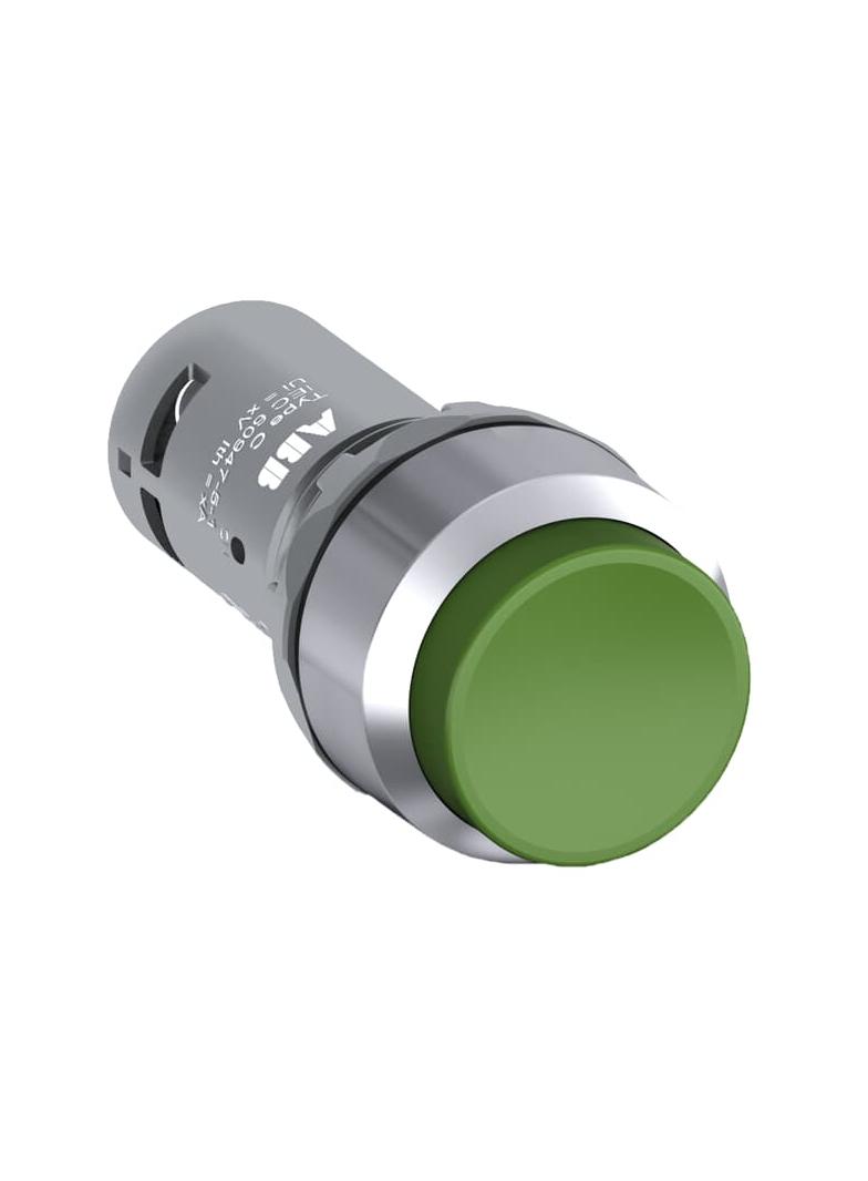 Przycisk monostabilny wypukły 1N0 zielony CP3-30G-10