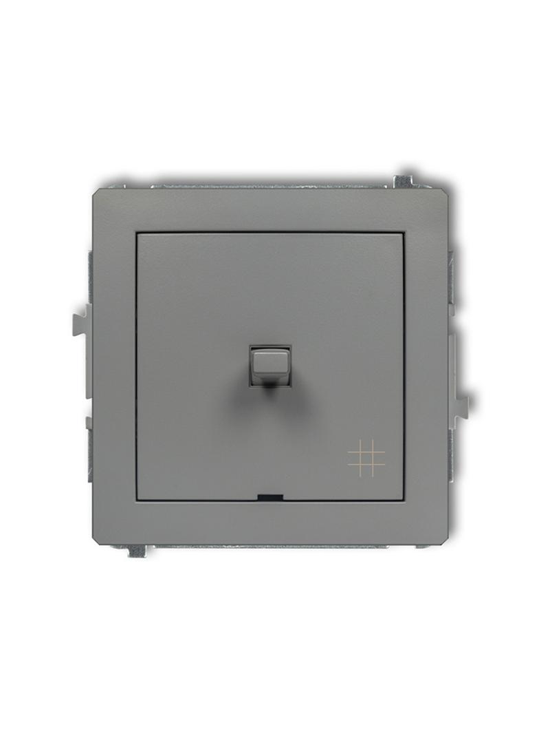 DECO Mechanizm łącznika krzyżowego w stylu amerykańskim szary mat