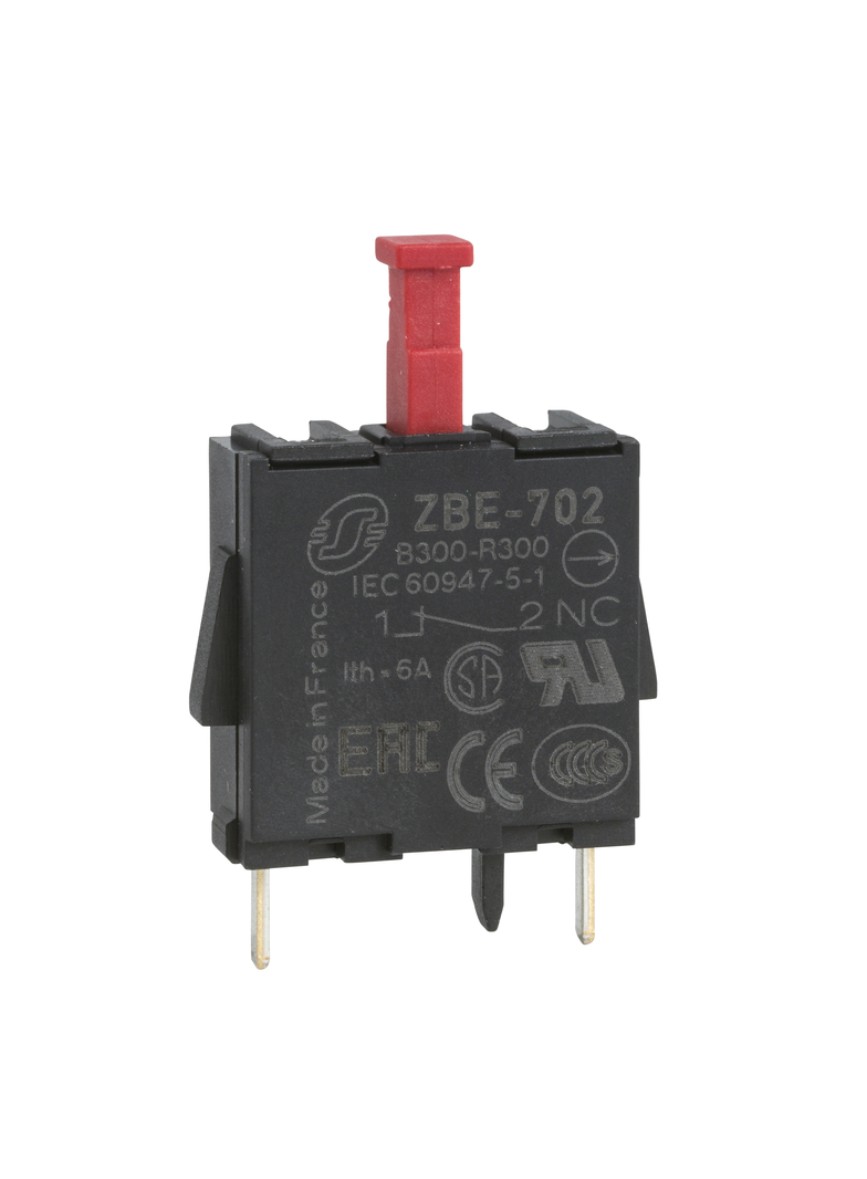 Harmony XB4 Pojedynczy blok styków O22 ZBE702