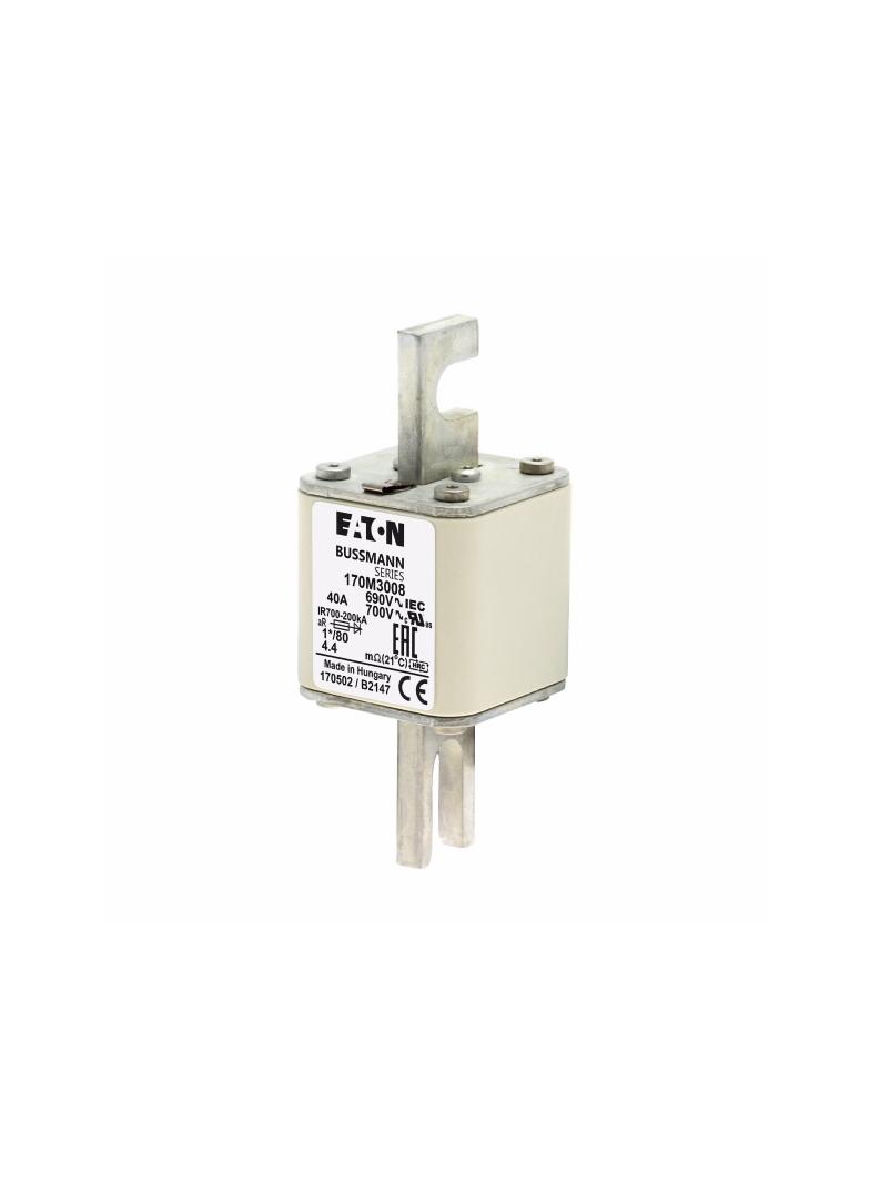 40A 690V 1*/80 aR INDICATOR FUSE Wkładka szybka 40A AC 690V compact DIN 1 45x45x104 mm aR 170M3008 E