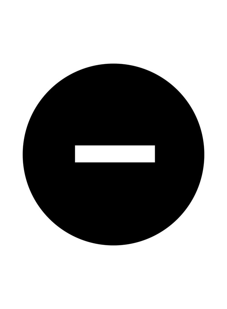 M22-XDH-S-X5 Soczewka do przycisku wystającego 22mm płaska czarna z opisem /-/ 218216 EATON