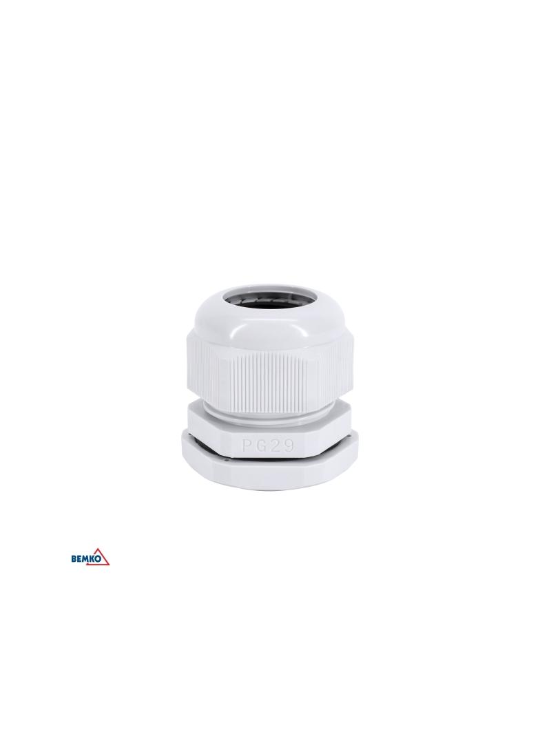 DŁAWNICA KABLOWA SZARA PG-29 (OPK. 50SZT.)