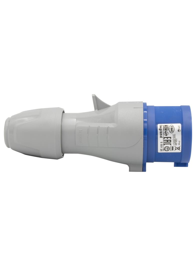 P17 Tempra Pro Wtyczka Przenośna 16A 3P+Z 230V IP44  555125 LEGRAND