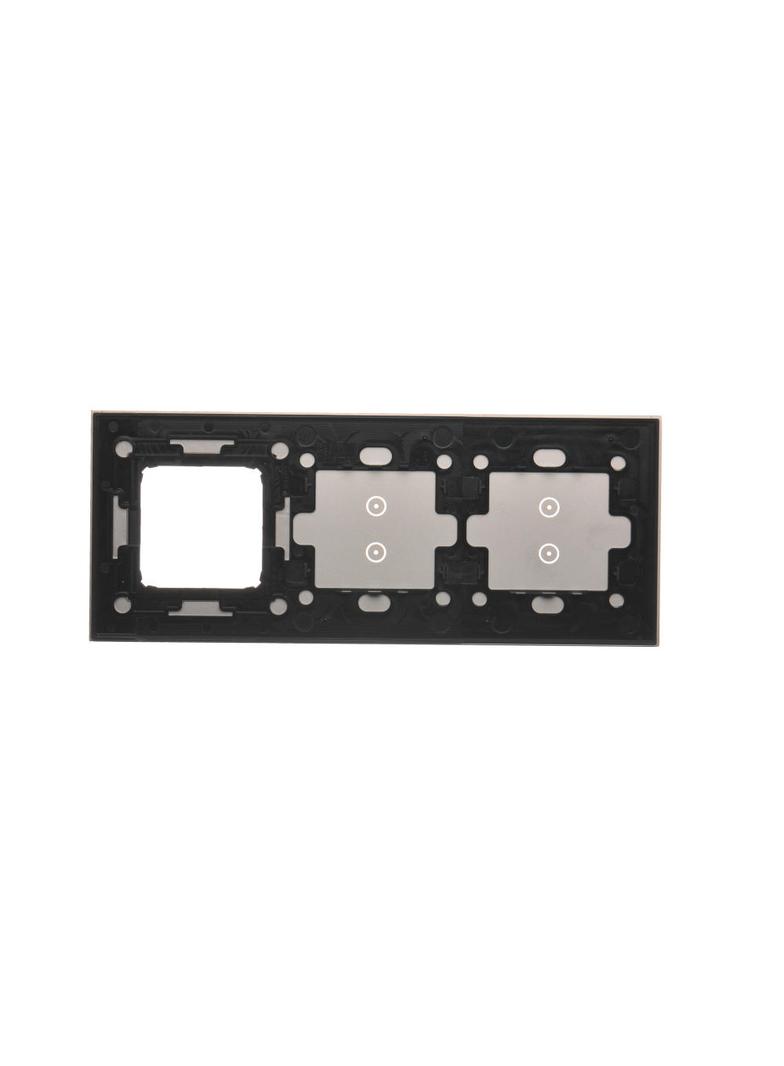Simon 54 Touch Panel dotykowy S54 Touch 3 moduły 2 pola dotykowe pionowe + 2 pola dotykowe pionowe + 1 otwór na osprzęt S54 burzowa chmura DSTR3330/72 KONTAKT