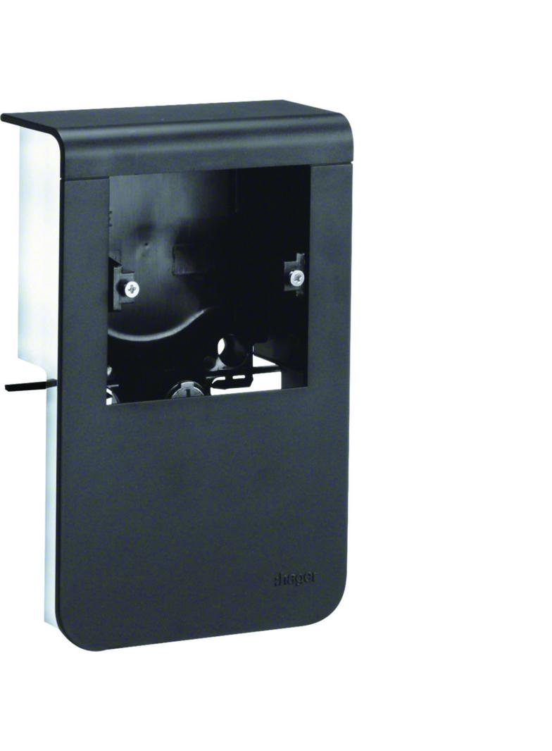 tehalit.SL Pusty nośnik urządzeń 20x115 fi 60 czarny SL201159019011 HAGER