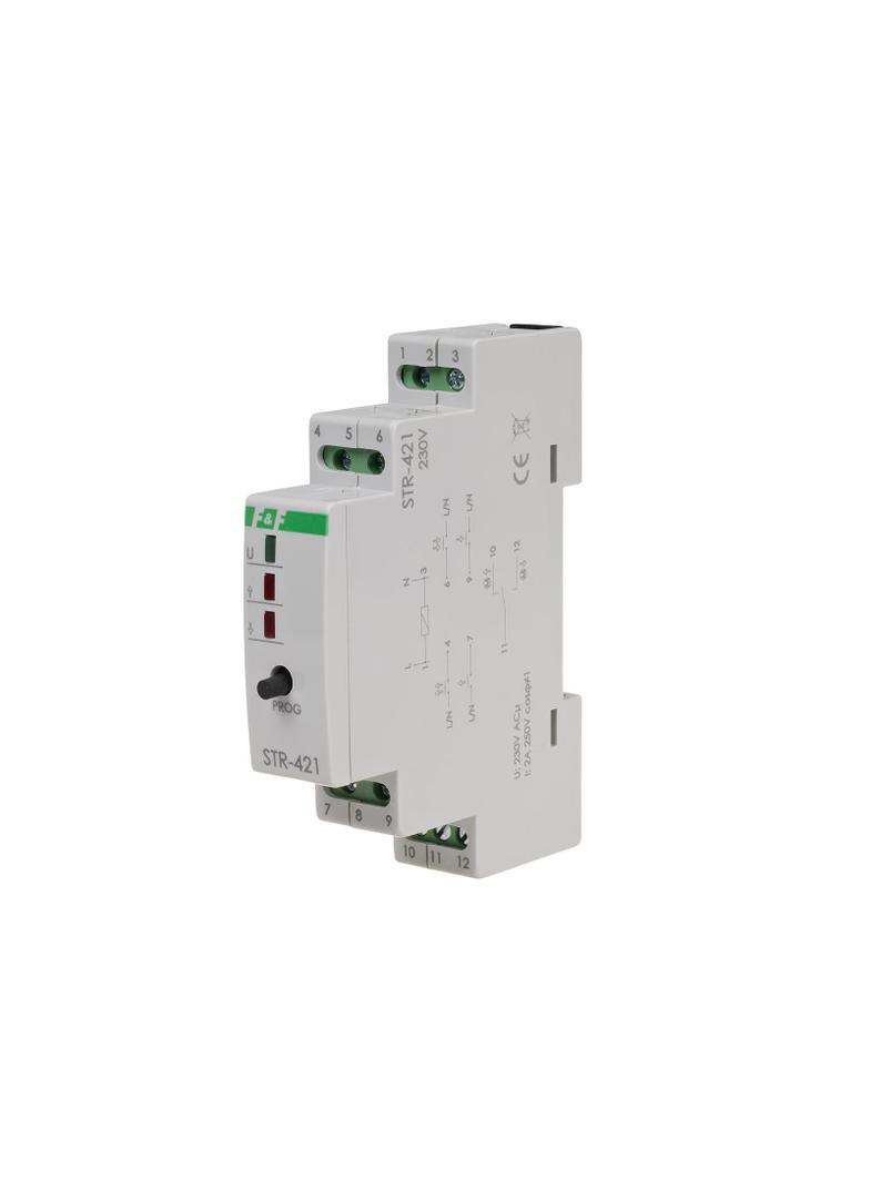 Sterownik roletowy dwuprzyciskowy napięcie 230V AC STR-421 F&F