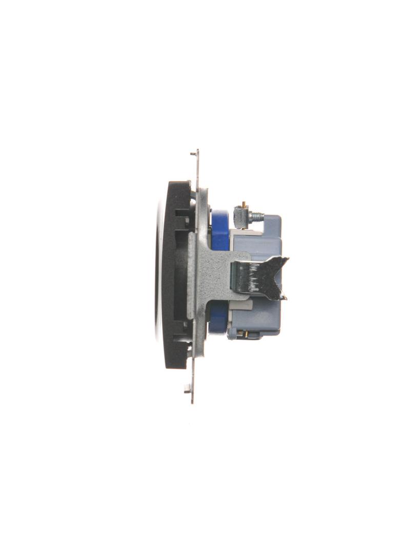 Simon 54 Gniazdo DATA z kluczem uprawniającym 16A z. śrub. antracyt