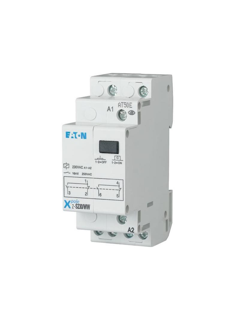 Z-S230/WW Przekaźniki impulsowy bez sygnalizacji diodą LED 16A 230V AC 2 styki przemienne 265312 EAT