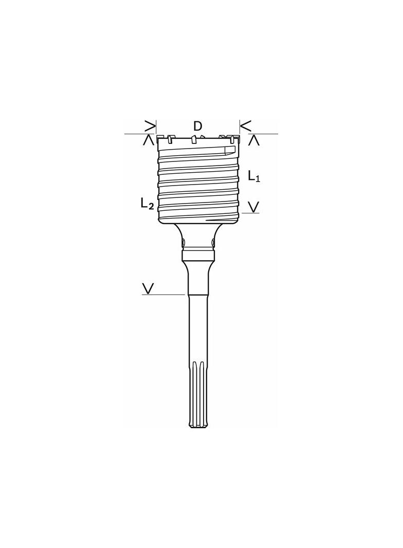 KORON.KPL.68X160 SDS-MAX NB