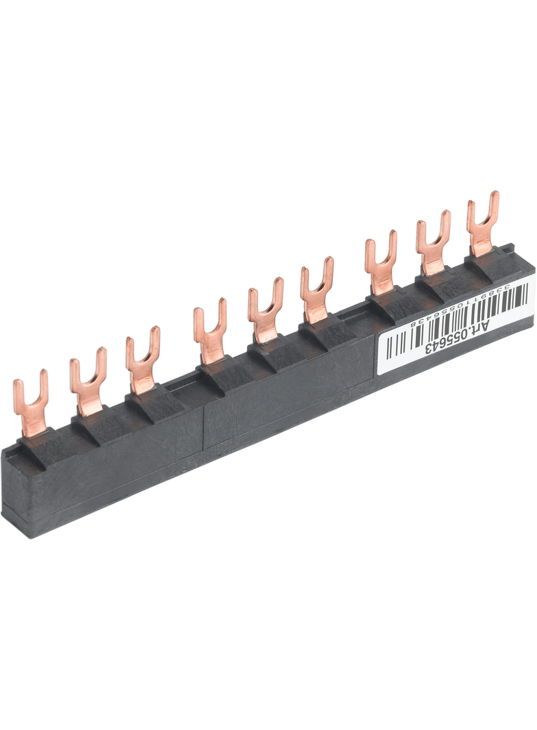 Szyna 3biegunowa 3 odpływy 45mm 63A