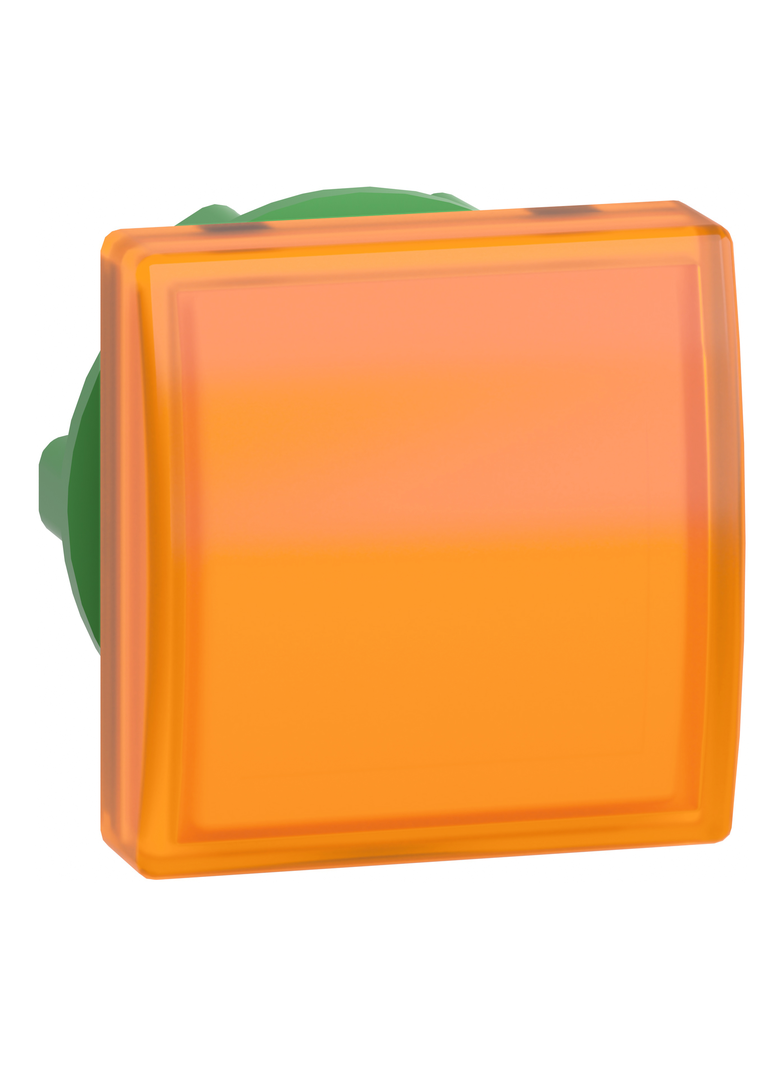 Harmony XB5 Głowka lampki sygnalizacyjnej O22 żółta LED kwadratowa plastikowa