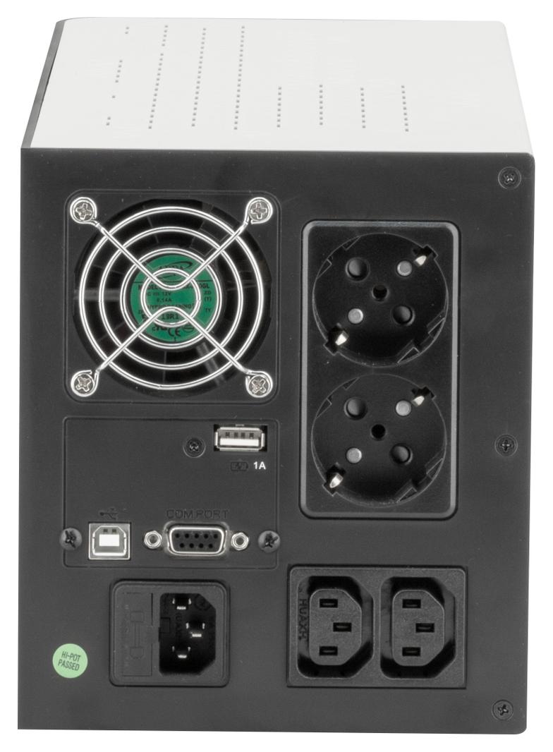 UPS Keor SP 1000VA, Line Interactive, 2xIEC+2xSHK, Ładowarka USB, Legrand