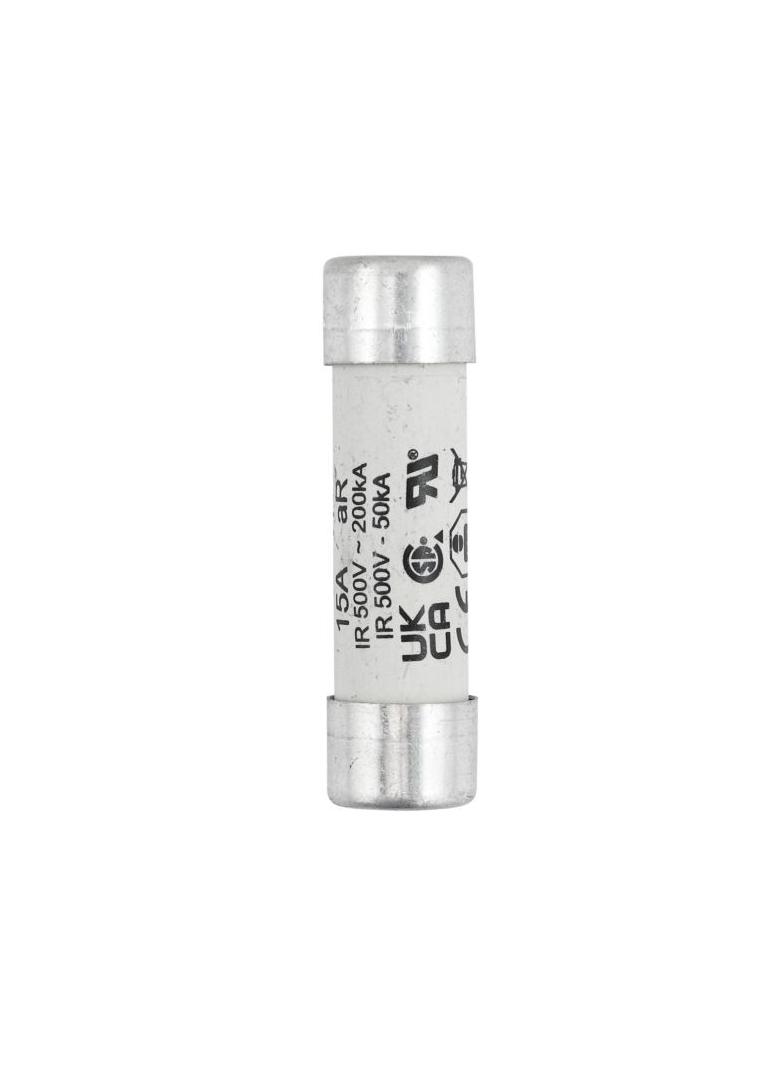 15A 500V AC UL 14x51mm FERRULE FUSE Wkładka szybka 15A AC 500V 14x51 mm aR UL FWH-15A14F EATON