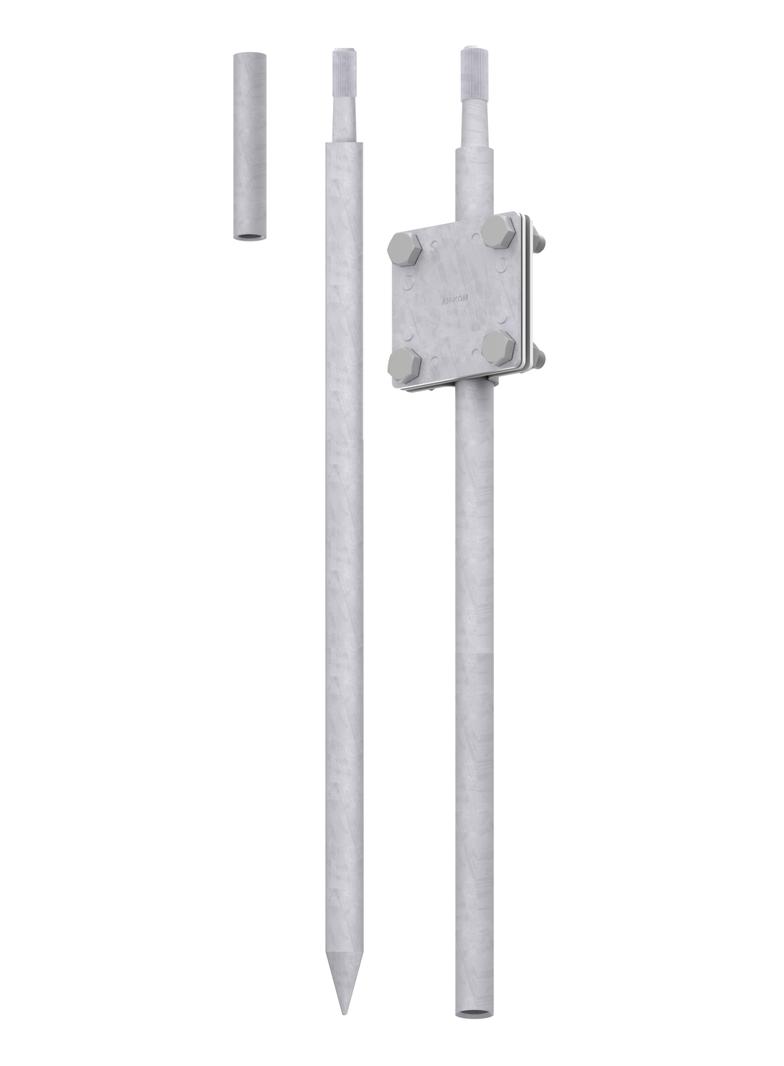 Uziom składany kpl.fi16/2x1500mm+złącze /OG/