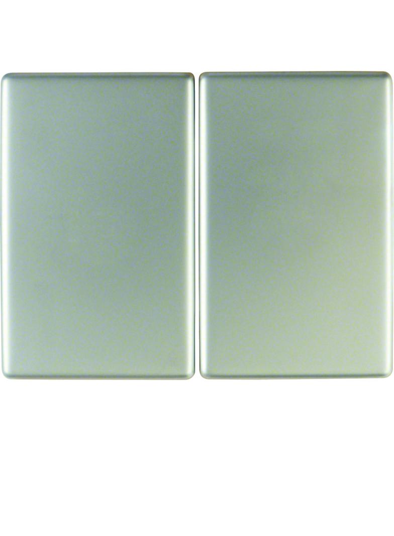 BERKER K.5 Klawisze do łącznika 2-klawiszowego stal szlachetna nierdzewna 14357004 HAGER