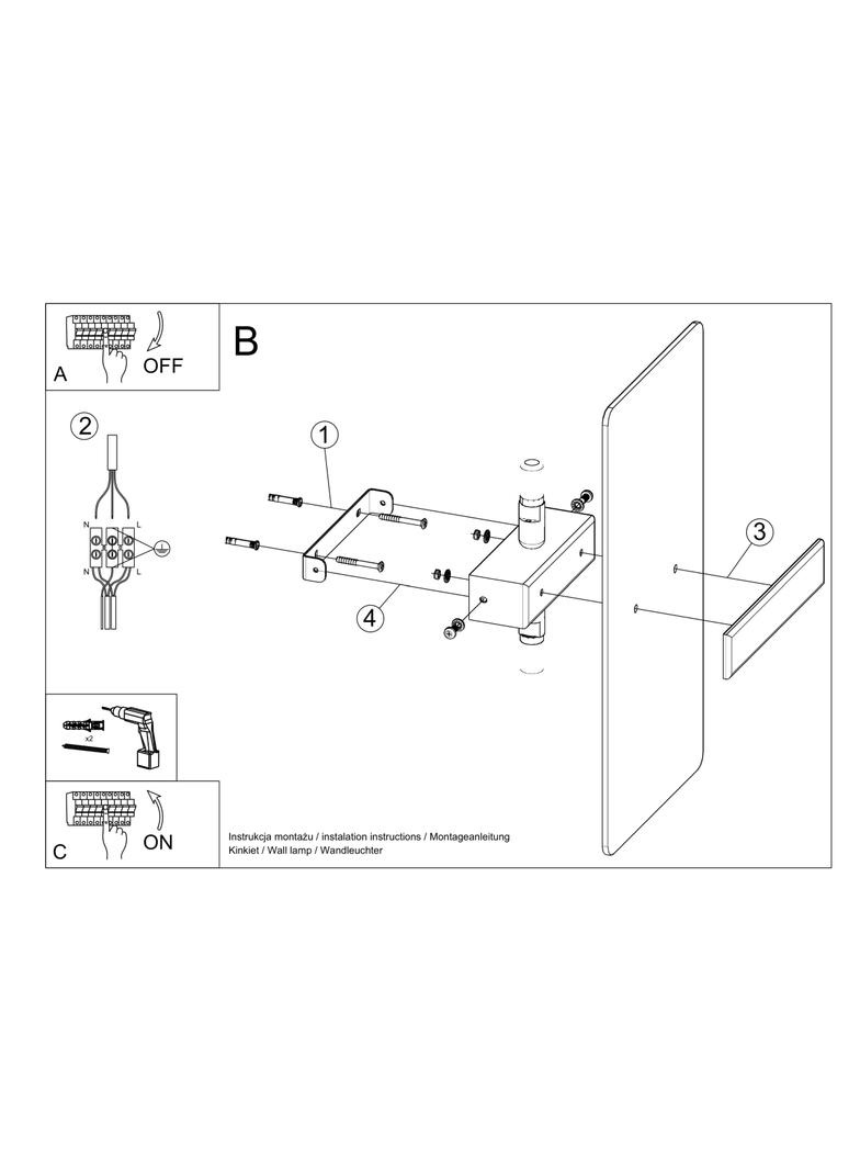 Sollux Kinkiet AZALIA SL.1006