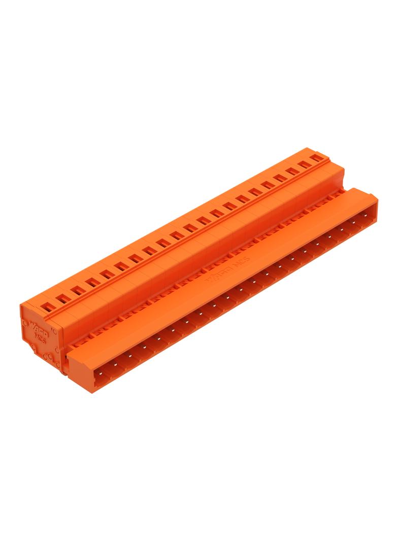 MCS-MIDI Classic wtyk 21-bieg. pomarańczowy raster 5,08 mm /10szt./ WAGO