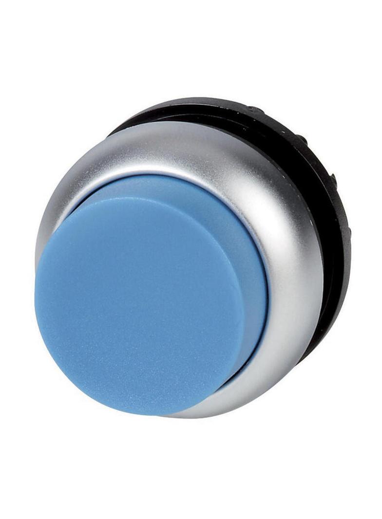 M22-DRH-B Przycisk płaski bez samopowrotu niebieski wystający 216673 EATON