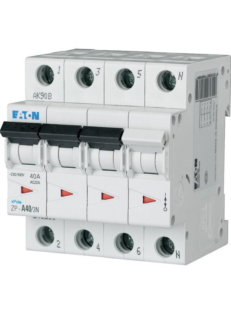 ZP-A63/3N Rozłącznik modułowy izolacyjny 63A 3P+N 284909 EATON