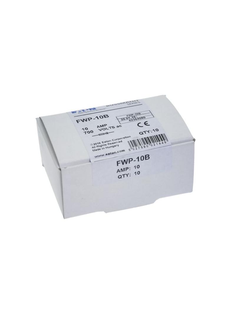 10AMP 700V AC SEMI-COND FUSE Wkładka szybka 10A AC 700V DC 700V 15x73 mm aR UL FWP-10B EATON