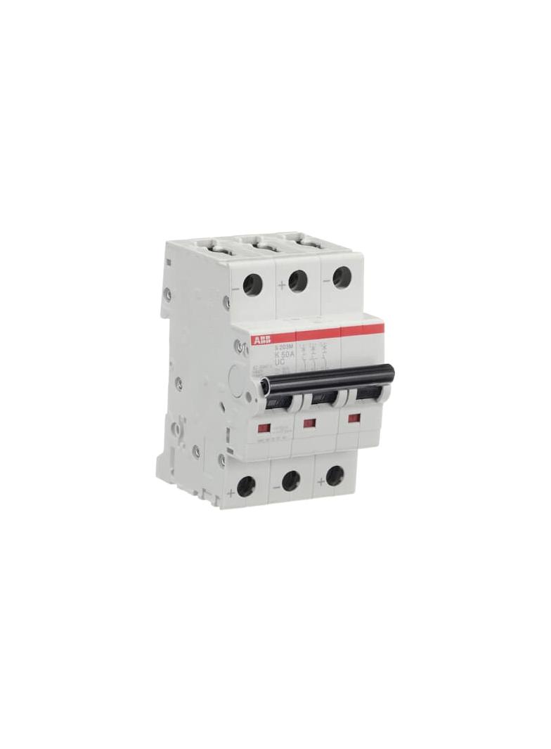 S203M-K50UC Wyłącznik nadprądowy 10kA AC/DC 3P K50A 2CDS273061R0577 ABB