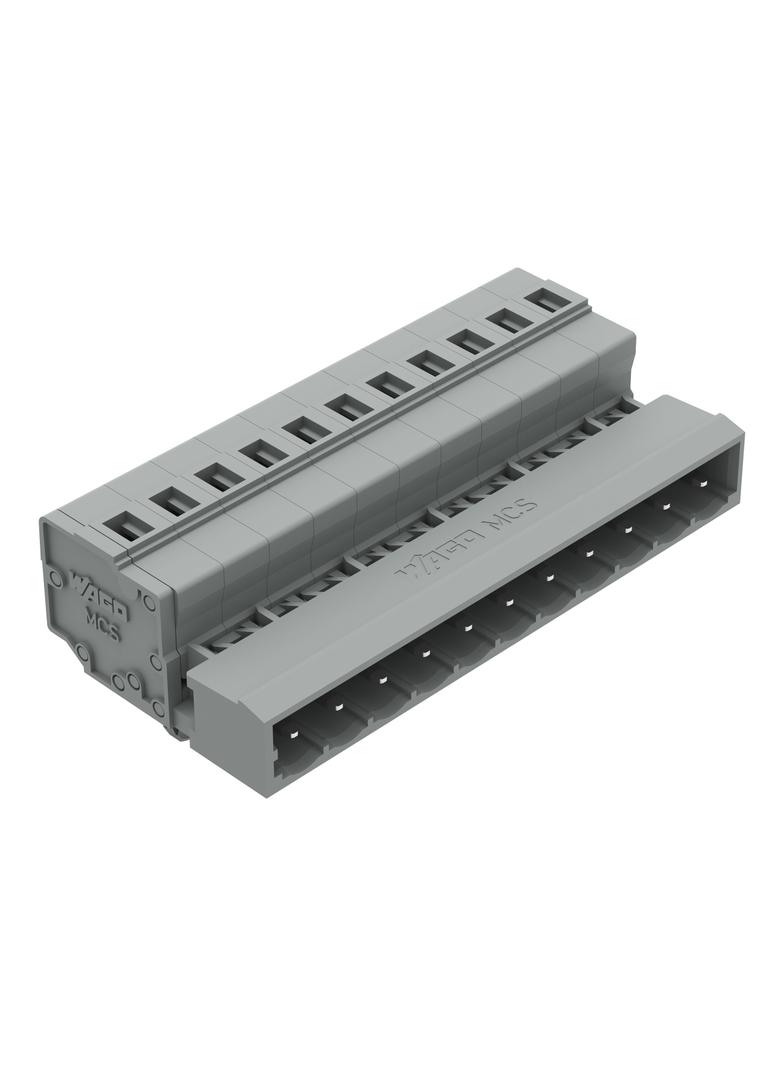 MCS-MIDI Classic wtyk 11-bieg. szary raster 5 mm