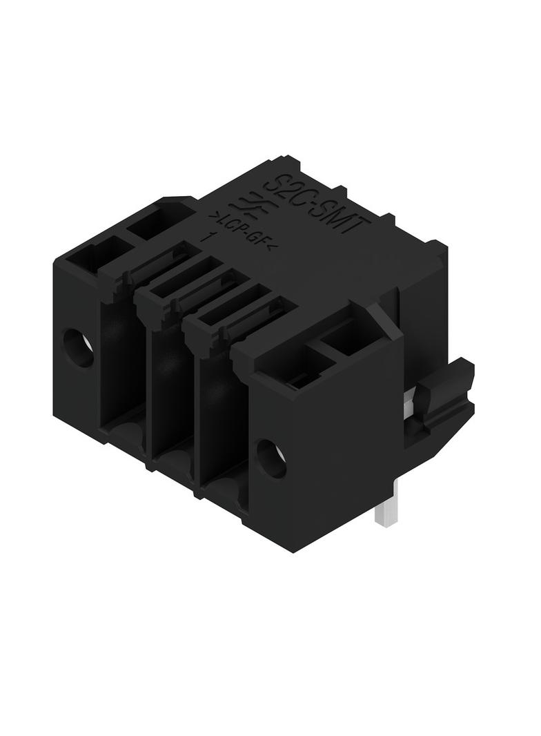 S2C-SMT 3.50/06/90LF 3.2SN BK RL Wtyki PCB (złącza płyty), 3.50 mm, Liczba biegunów: 6, kąt odejścia: 90° /235szt./ 1358910000 WEIDMÜLLER