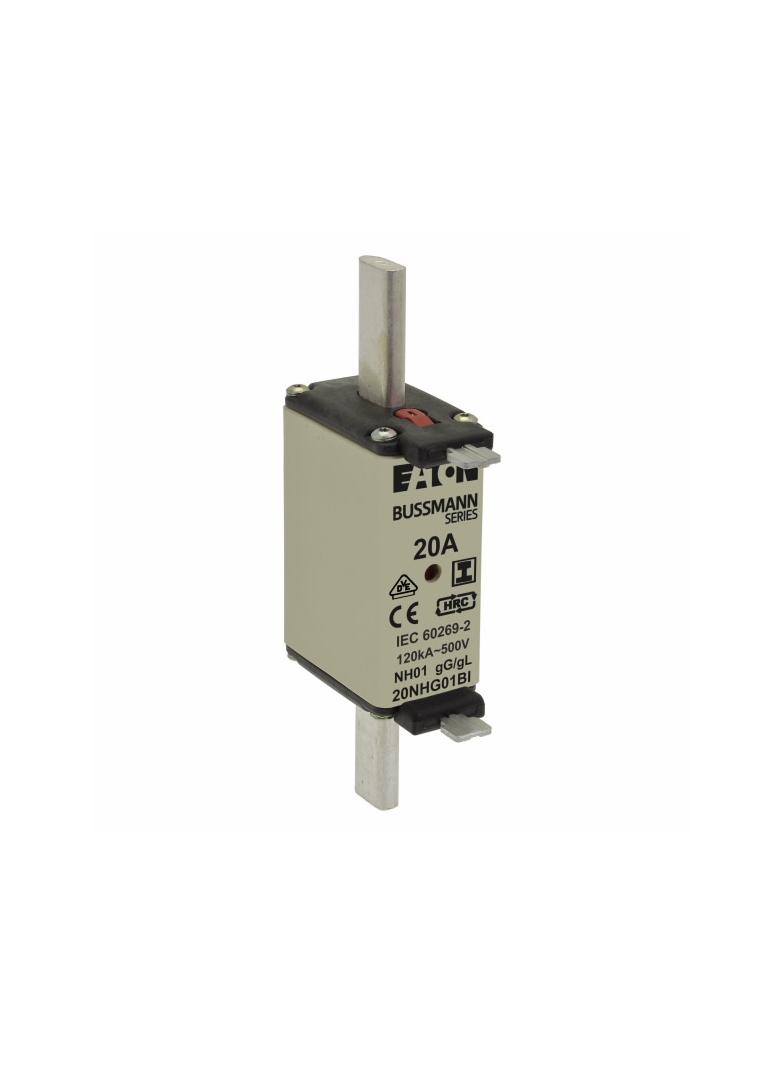 20NHG01BI Wkładka NH 20A 500V GL/GG rozmiar 01 20NHG01BI EATON