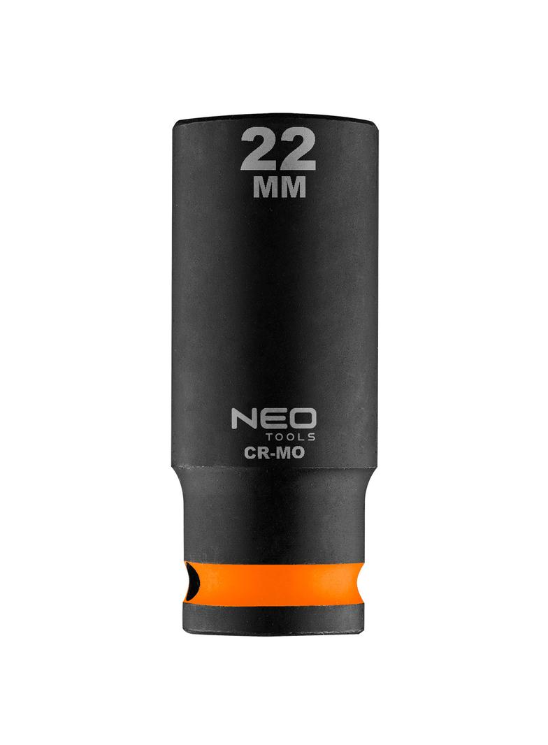 Nasadka udarowa 1/2'' długa 22x78mm Cr-Mo NEO GTX 12-322 GTX Poland