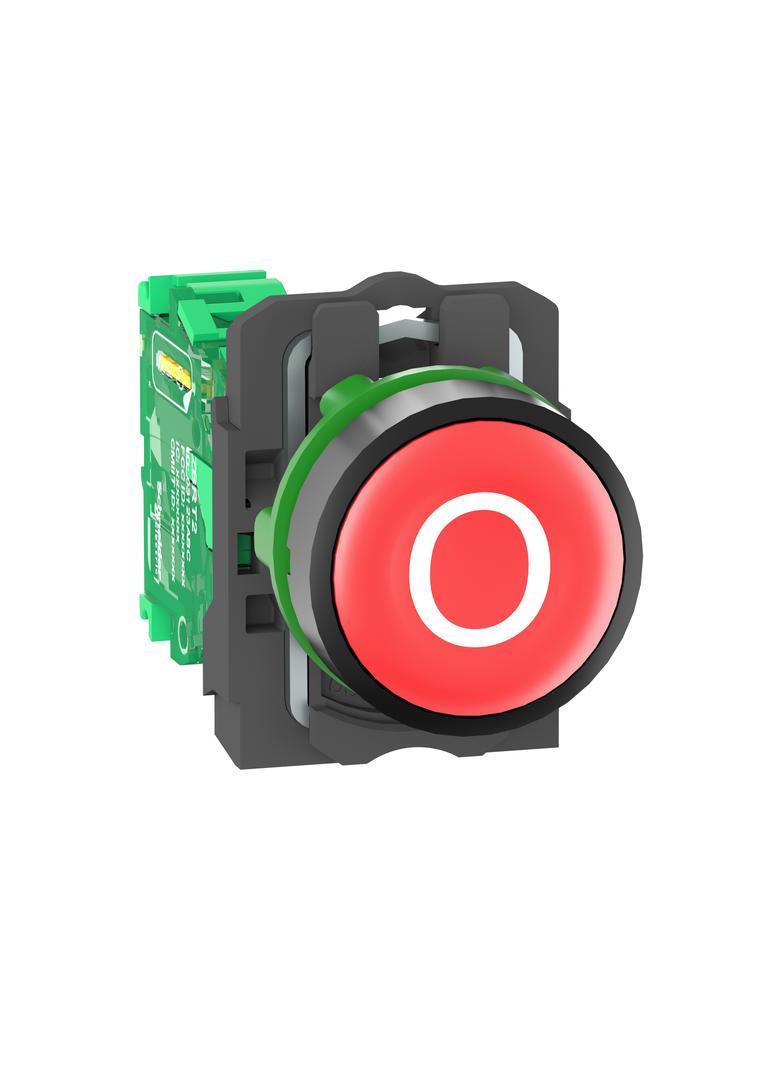 Harmony XB5 Główka bezprzewodowego przycisku z nadajnikiem, Czerwona, Plastikowa, O