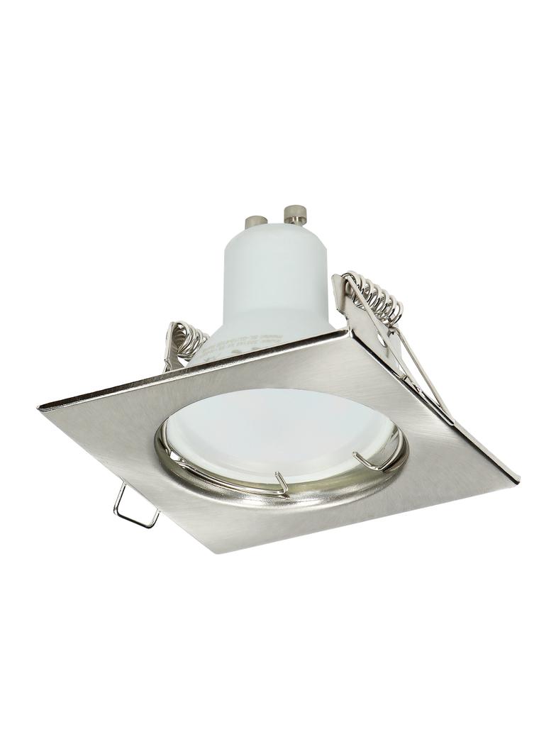 SUTRI SC ramka dekoracyjna oprawy punktowej MR16/GU10 max 50W kwadrat stała satyna AD-OD-6177/N ORNO