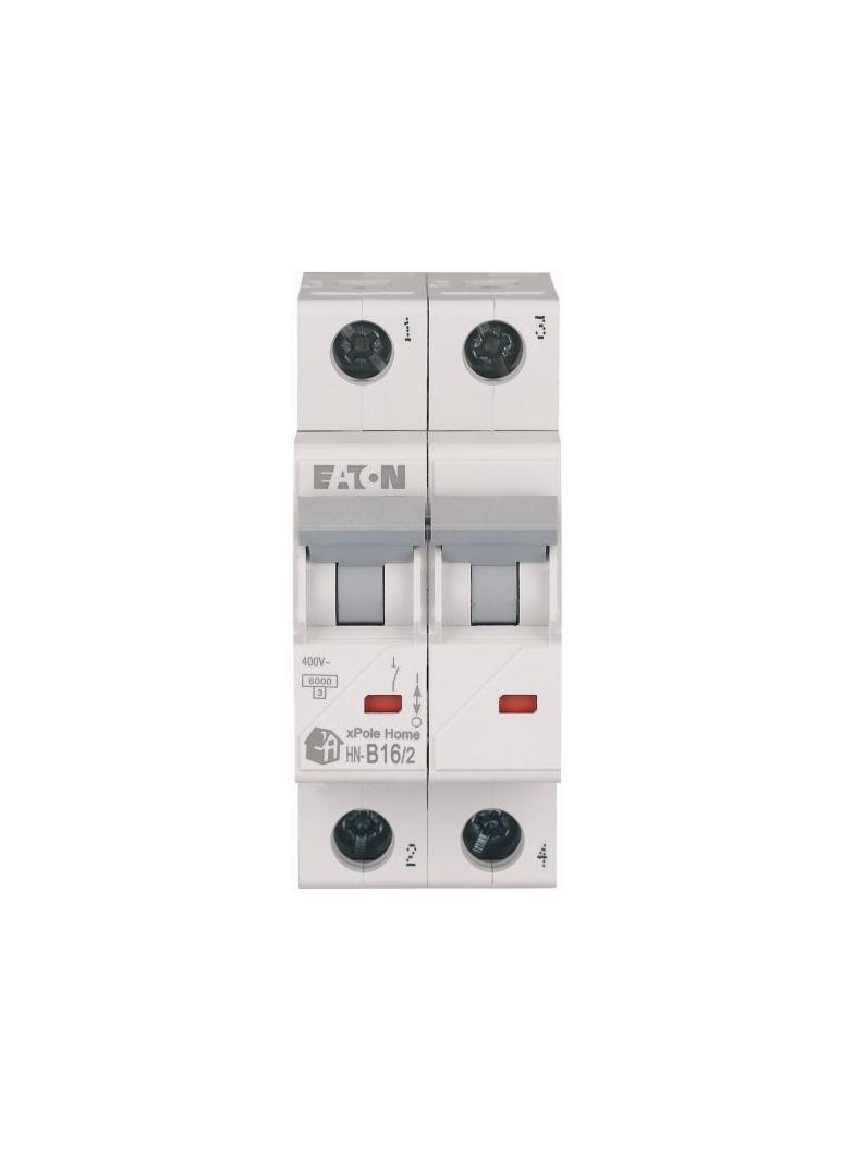 HN-B16/2 Wyłącznik nadprądowy 6kA B16A 2P 194861 EATON