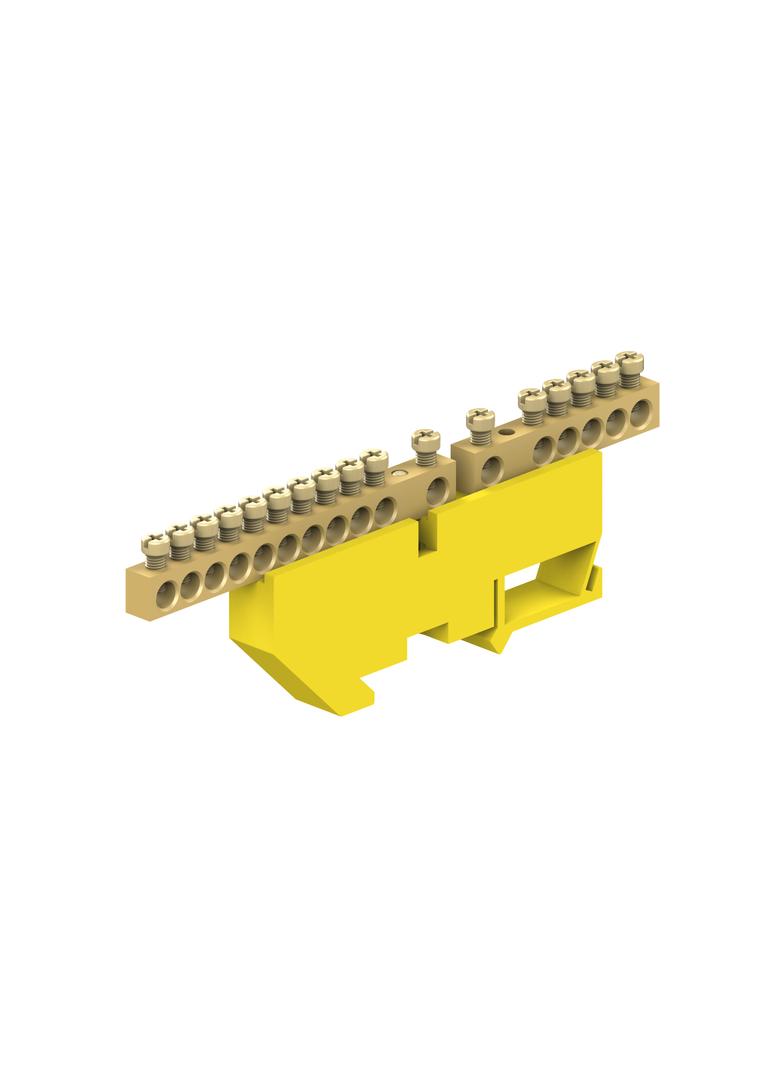 Listwa zaciskowa /LZ 1710/ - iz.żółty